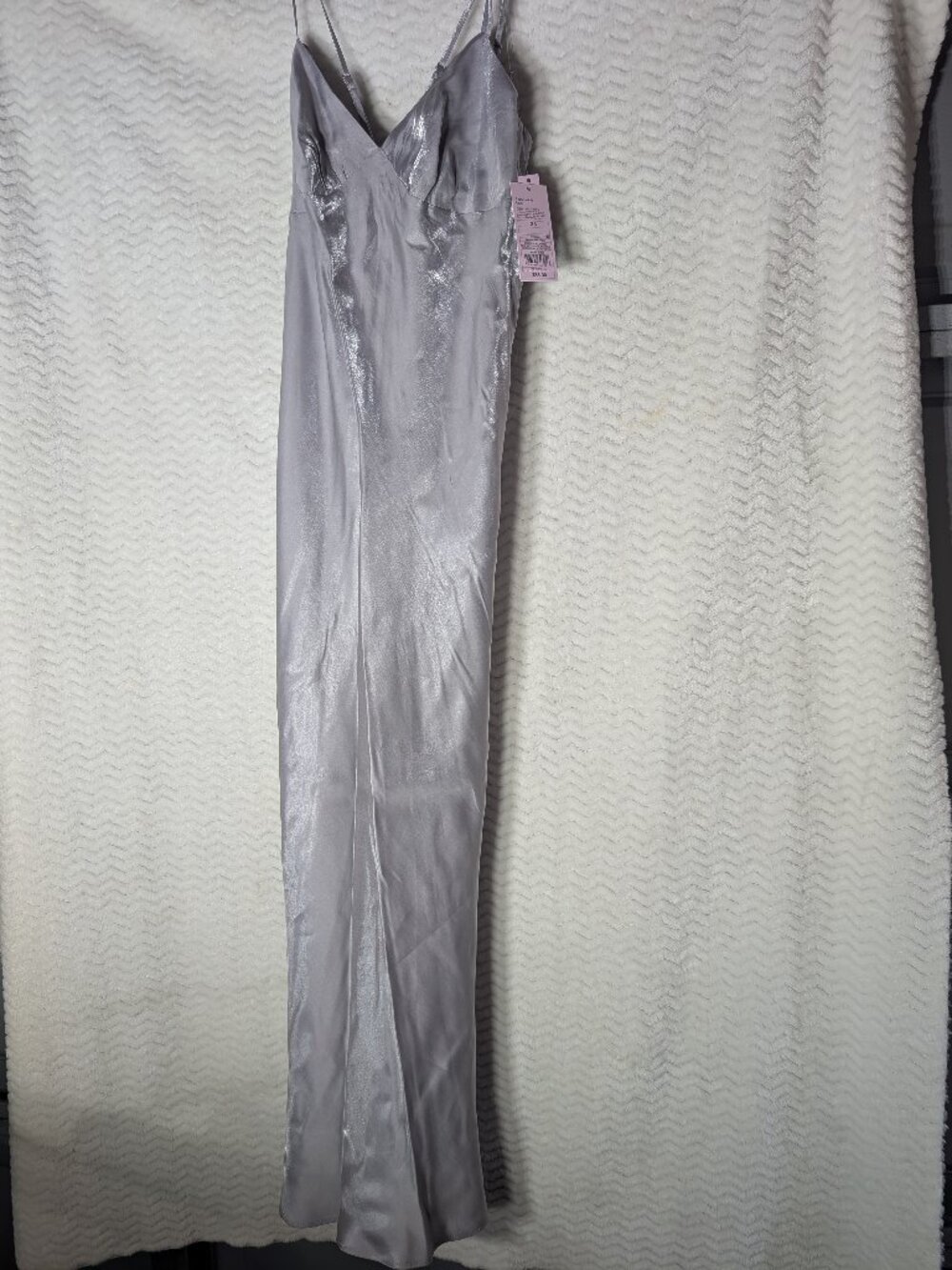 Women's silky shimmery dress